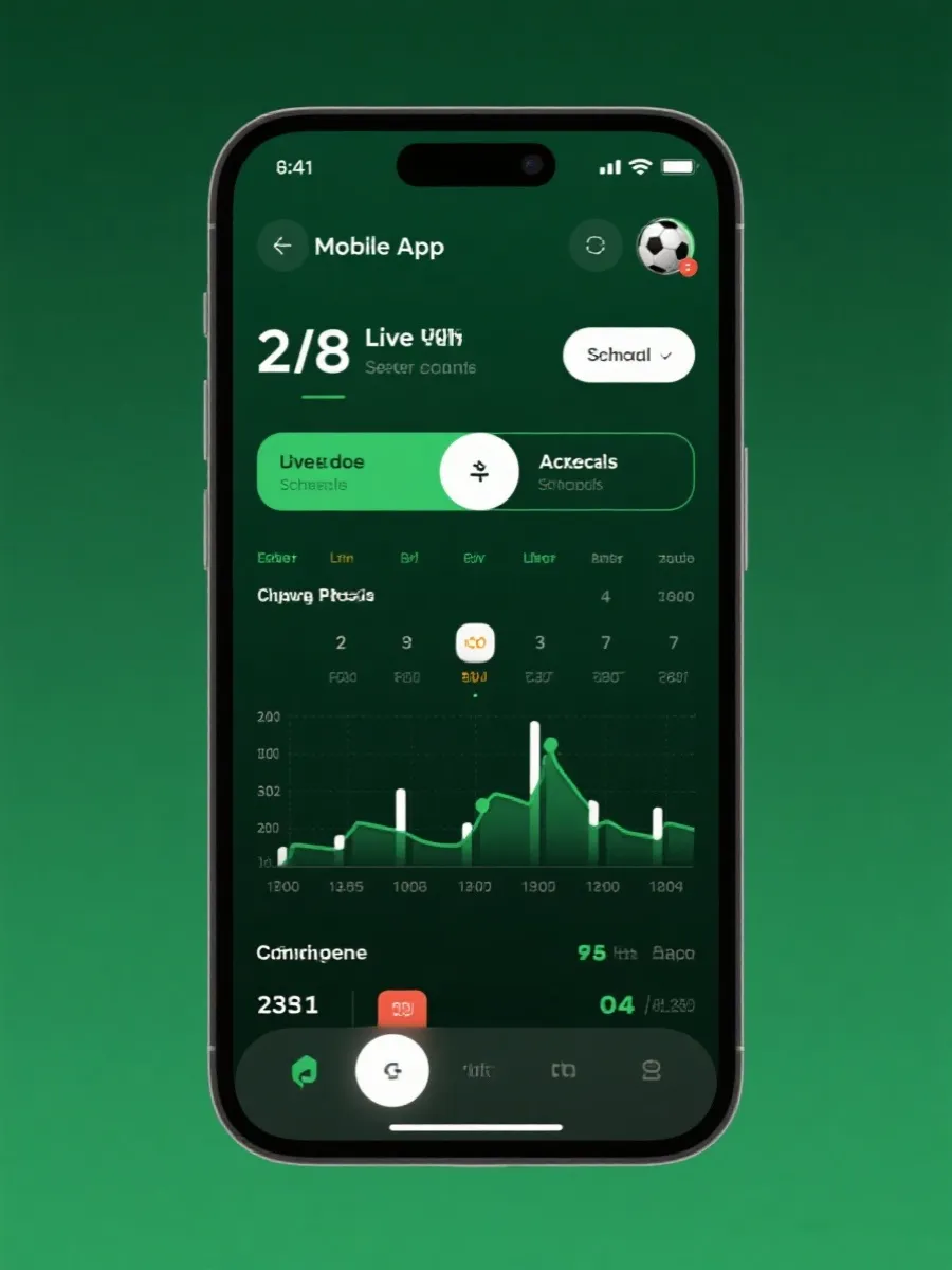 世界杯比分App界面预览