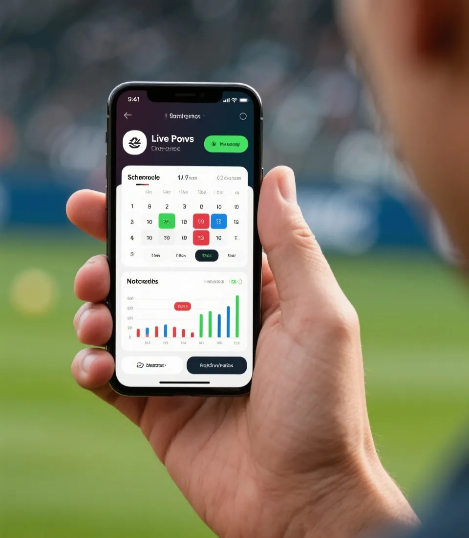 移动端比分与赛程提醒展示